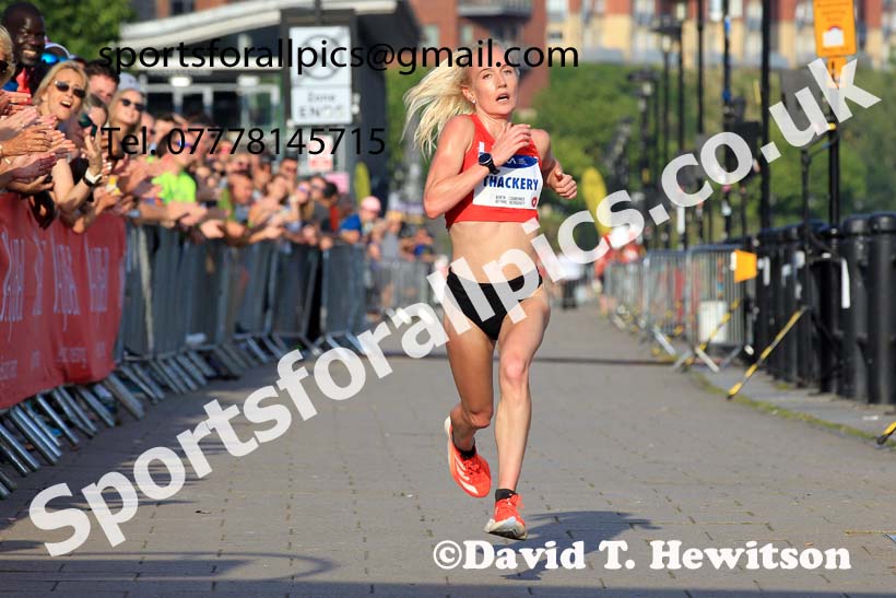 The 2023 UK Athletics Womens 5k Road Race Champs., Newcastle Quayside.  Photo: David T. Hewitson/Sports for All Pics